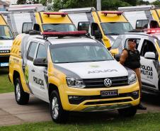 Mais de 240 policiais militares estão atuando na 2ª fase da Operação Todos Por um no bairro Cidade Industrial de Curitiba (CIC)