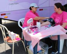 Batalhão da PM promove manhã com informações e exames para policiais femininas de Curitiba