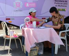 Batalhão da PM promove manhã com informações e exames para policiais femininas de Curitiba