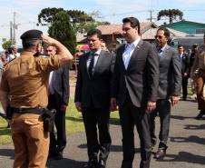  Agenda do ministro Sérgio Moro é acompanhada pelo Comando-Geral da PM, em São José dos Pinhais 