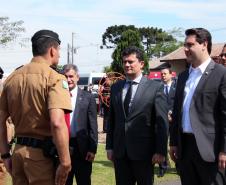 Agenda do ministro Sérgio Moro é acompanhada pelo Comando-Geral da PM, em São José dos Pinhais 