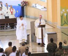 Polícia Militar do Paraná participa da Santa Missa de Páscoa dos Militares no Santuário São José Operário, em Curitiba