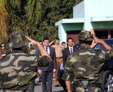  Agenda do ministro Sérgio Moro é acompanhada pelo Comando-Geral da PM, em São José dos Pinhais 