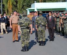  Agenda do ministro Sérgio Moro é acompanhada pelo Comando-Geral da PM, em São José dos Pinhais 