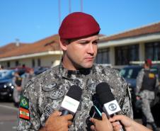 Ação conjunta entre Polícia Militar, Força Nacional e Guarda Municipal reforça segurança em São José dos Pinhais