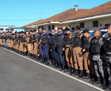 Ação conjunta entre Polícia Militar, Força Nacional e Guarda Municipal reforça segurança em São José dos Pinhais