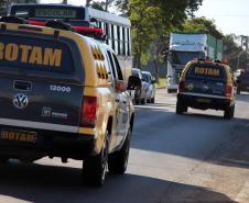 Ação conjunta entre Polícia Militar, Força Nacional e Guarda Municipal reforça segurança em São José dos Pinhais