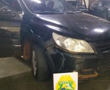 Veículo equipado com câmera infravermelho e carregado com cigarro é apreendido pelo BPFron no Oeste do estado