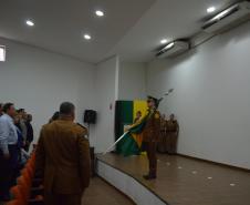 Manifestação de apoio e homenagens marcam o primeiro aniversário do 28 Batalhão da Polícia Militar na Lapa (PR)