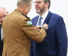 Manifestação de apoio e homenagens marcam o primeiro aniversário do 28 Batalhão da Polícia Militar na Lapa (PR)