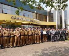 Câmara Municipal de Cascavel faz homenagem pelos 50 anos do 6º Batalhão