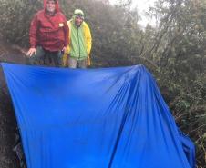 BPMOA resgata adolescente que caiu no Pico do Marumbi, em Morretes (PR)