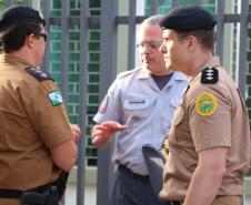 Quartel do Comando-Geral recebe delegação de São Paulo para aperfeiçoamento profissional em Curitiba (PR)