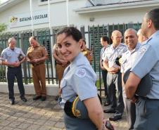 Quartel do Comando-Geral recebe delegação de São Paulo para aperfeiçoamento profissional em Curitiba (PR)