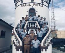 Quartel do Comando-Geral recebe delegação de São Paulo para aperfeiçoamento profissional em Curitiba (PR)