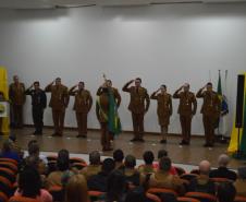 Manifestação de apoio e homenagens marcam o primeiro aniversário do 28 Batalhão da Polícia Militar na Lapa (PR)