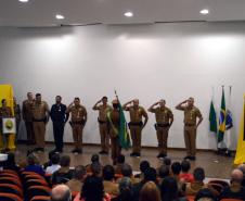 Manifestação de apoio e homenagens marcam o primeiro aniversário do 28 Batalhão da Polícia Militar na Lapa (PR)