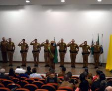 Manifestação de apoio e homenagens marcam o primeiro aniversário do 28 Batalhão da Polícia Militar na Lapa (PR)