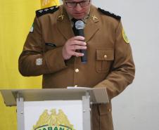 Manifestação de apoio e homenagens marcam o primeiro aniversário do 28 Batalhão da Polícia Militar na Lapa (PR)