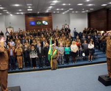 Batalhão de Polícia de Trânsito recebe novo Comandante durante solenidade em Curitiba