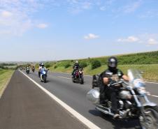 Mais de 200 pessoas se reúnem na 5ª Edição do Passeio Motociclístico do Pelotão de Trânsito em Ponta Grossa (PR)