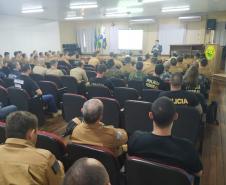 Policiais e agentes iniciam o Curso de Unidades Especializadas de Fronteira em Marechal Cândido Rondon (PR) 