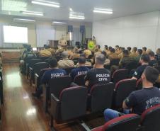 Policiais e agentes iniciam o Curso de Unidades Especializadas de Fronteira em Marechal Cândido Rondon (PR) 