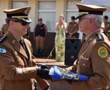 Batalhão de Rolândia (PR) recebe novo Comandante durante solenidade
