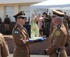 Batalhão de Rolândia (PR) recebe novo Comandante durante solenidade