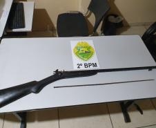 PM apreende drogas, armas e recupera eletroeletrônicos em situações distintas no Norte do estado