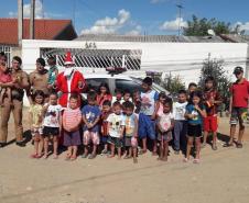 PM de Fazenda Rio Grande participa de ação especial de Natal