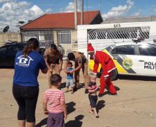 PM de Fazenda Rio Grande participa de ação especial de Natal