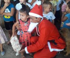 PM de Fazenda Rio Grande participa de ação especial de Natal