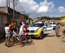 PM arrecada mais de 300 brinquedos e entrega para crianças de diversos bairros de Curitiba