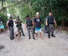Operação no trapiche para a Ilha do Mel retira drogas de circulação no Litoral