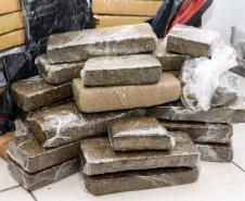  Polícias apreendem 107 toneladas de drogas de janeiro a setembro