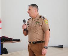Banda da PM homenageia Comandante-Geral com música e comemora promoção de integrantes em solenidade no Palácio do Iguaçu