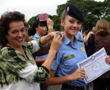 Colégio da PM em Curitiba forma 230 jovens no Ensino Médio durante solenidade militar na RMC