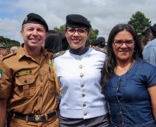 Colégio da PM em Curitiba forma 230 jovens no Ensino Médio durante solenidade militar na RMC