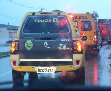 RPMon e BPTran arrecadam mais de seis mil brinquedos e fazem a alegria das crianças no Natal Itinerante em Curitiba