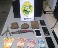 PM encaminha seis pessoas por envolvimento com tráfico de drogas, nos Campos Gerais do Estado