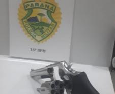 PM apreende oito armas de fogo, além de munições e cigarros contrabandeados no Centro-Sul do estado