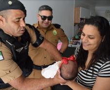 Em ação rápida, policiais militares encaminham gestante em trabalho de parto para hospital de Curitiba (PR)