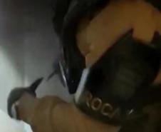 Equipe policial age rápido e cessa fogo que atingia apartamento durante a virada do ano em Matinhos (PR)