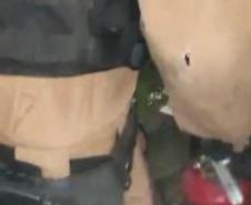 Equipe policial age rápido e cessa fogo que atingia apartamento durante a virada do ano em Matinhos (PR)