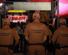 Segurança garante a festa de 27 mil pessoas nos shows gratuitos do Governo do Estado em Matinhos e Guaratuba