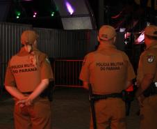 Segurança garante a festa de 27 mil pessoas nos shows gratuitos do Governo do Estado em Matinhos e Guaratuba