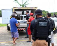 Patrulha Costeira da PM prende autor de homicídio logo após o crime no Litoral