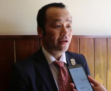 Polícia Militar recebe representantes da JICA com palestras sobre policiamento comunitário em São José dos Pinhais, na RMC