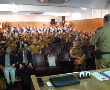 Polícia Militar recebe representantes da JICA com palestras sobre policiamento comunitário em São José dos Pinhais, na RMC